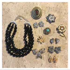 Vintage lot of Jewelry Bogoff Kramer Sarah Cov